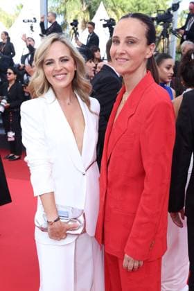 Cannes - La Venue de l Avenir Screening JD Claire Arnoux and Clara Paban Courbis attend the red carpet and screening of La Venue de l Avenir in Cannes, France, on May 22, 2025, as part of the Cannes Film Festival. Photo by Jerome Domine ABACAPRESS.COM Cannes France  Copyright: xDominexJerome ABACAx