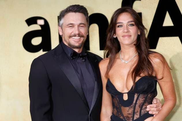 James Franco and Izabel Pakzad at the 31 amfAR Gala Cannes as part of the Festival de Cannes 2025 78 Cannes International Film Festival at the Hôtel du Cap Eden Roc Antibes, 22 05 2025 Foto:xD.xBedrosianx xFuturexImagex amfar_5748