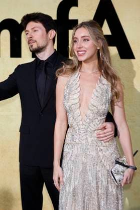 Pavel Durov with companion at the 31 amfAR Gala Cannes as part of the Festival de Cannes 2025 78 Cannes International Film Festival at the HÃ tel du Cap Eden Roc Antibes, 22 05 2025 Foto:xD.xBedrosianx xFuturexImagex amfar_5792