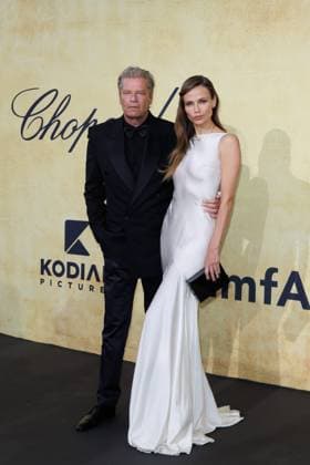 Festival de Cannes amfAR Gala Peter Bakker and Natasha Poly at the amfAR Gala during the 78 Cannes Film Festival at the Hotel du Cap Eden Roc in Antibes Copyright: xEventpressxKochanx