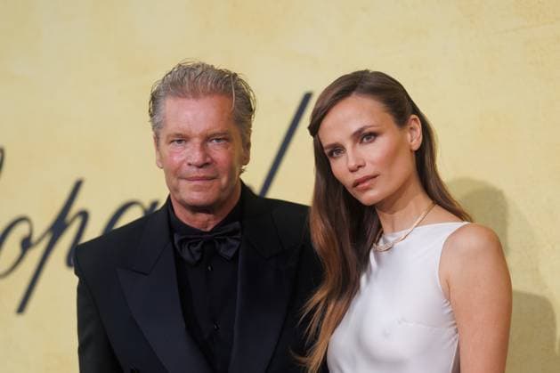 Festival de Cannes amfAR Gala Peter Bakker and Natasha Poly at the amfAR Gala during the 78 Cannes Film Festival at the Hotel du Cap Eden Roc in Antibes Copyright: xEventpressxKochanx