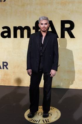 Festival de Cannes amfAR Gala Adam Lambert at the amfAR Gala during the 78 Cannes Film Festival at the Hotel du Cap Eden Roc in Antibes Copyright: xEventpressxKochanx