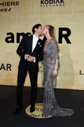 Festival de Cannes amfAR Gala Adrien Brody and Georgina Chapman at the amfAR Gala during the 78 Cannes Film Festival at the Hotel du Cap Eden Roc in Antibes Copyright: xEventpressxKochanx