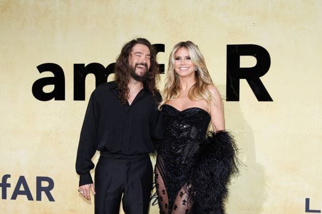 Festival de Cannes amfAR Gala Tom Kaulitz and Heidi Klum at the amfAR Gala during the 78 Cannes Film Festival at the Hotel du Cap Eden Roc in Antibes Copyright: xEventpressxKochanx