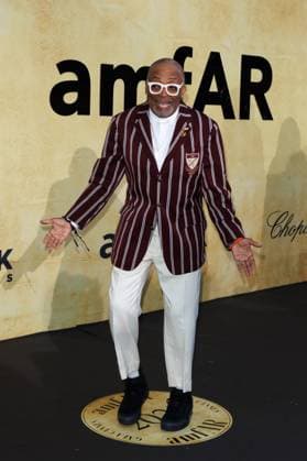 Festival de Cannes amfAR Gala Spike Lee at the amfAR Gala during the 78 Cannes Film Festival at the Hotel du Cap Eden Roc in Antibes Copyright: xEventpressxKochanx