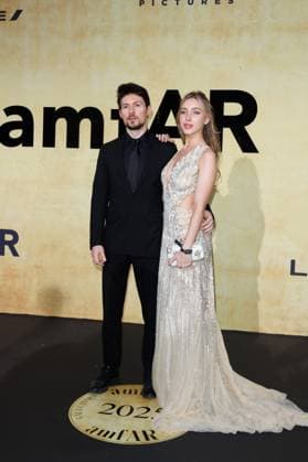 Festival de Cannes amfAR Gala Pavel Durov and Yulia Vavilova at the amfAR Gala during the 78 Cannes Film Festival at the Hotel du Cap Eden Roc in Antibes Copyright: xEventpressxKochanx