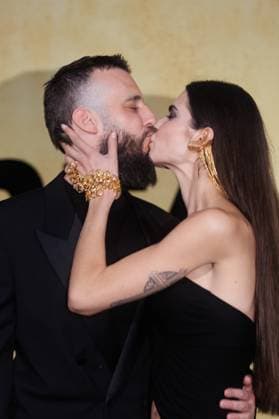 Festival de Cannes amfAR Gala Vladimir Restoin Roitfeld and Carol Mendes at the amfAR Gala during the 78 Cannes Film Festival at the Hotel du Cap Eden Roc in Antibes Copyright: xEventpressxKochanx