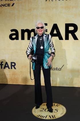 Festival de Cannes amfAR Gala Ellen von Unwerth at the amfAR Gala during the 78 Cannes Film Festival at the Hotel du Cap Eden Roc in Antibes Copyright: xEventpressxKochanx