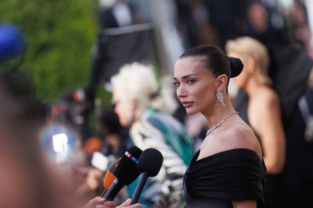 Festival de Cannes amfAR Gala Amy Jackson at the amfAR Gala during the 78 Cannes Film Festival at the Hotel du Cap Eden Roc in Antibes Copyright: xEventpressxKochanx