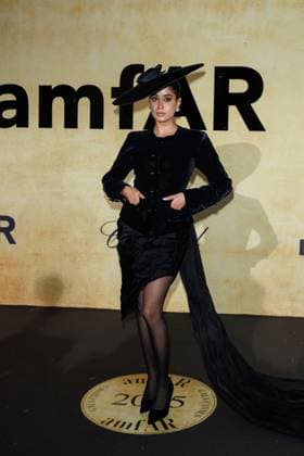 Festival de Cannes amfAR Gala Janhvi Kapoor at the amfAR Gala during the 78 Cannes Film Festival at the Hotel du Cap Eden Roc in Antibes Copyright: xEventpressxKochanx