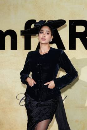 Festival de Cannes amfAR Gala Janhvi Kapoor at the amfAR Gala during the 78 Cannes Film Festival at the Hotel du Cap Eden Roc in Antibes Copyright: xEventpressxKochanx