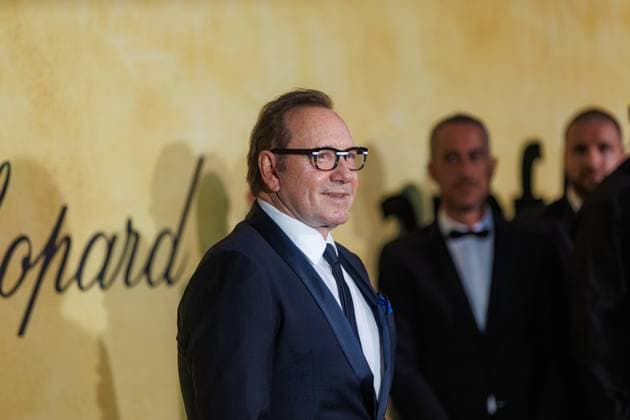 Festival de Cannes amfAR Gala Kevin Spacey at the amfAR Gala during the 78 Cannes Film Festival at the Hotel du Cap Eden Roc in Antibes Copyright: xEventpressxKochanx