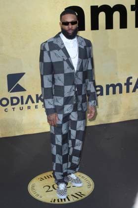 Odell Beckham Jr. attends the amfAR Gala Cannes 2025 presented by Chopard at Hotel du Cap-Eden-Roc on Thursday, May 22, 2025 in Cap d Antibes, France.  CAN20250522218 RoccoxSpaziani