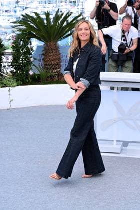 Cannes, France: Cannes, 78th Cannes Film Festival 2025, Photocall film: La venue de l avenir In the photo: Cecile De France Cannes France  - ZUMAp169 20250523_zea_p169_117 Copyright: xTerenghi Ipax