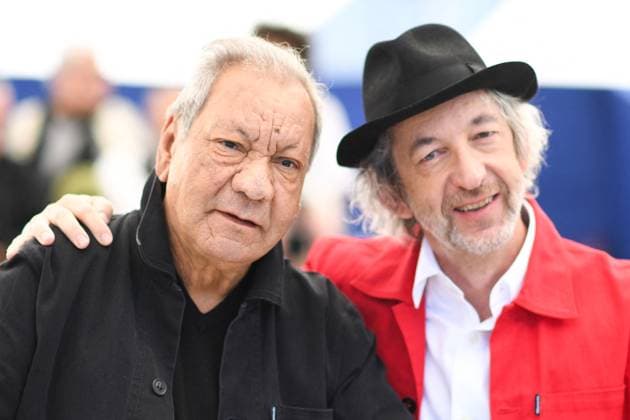 Cannes Ange Photocall AM Tony Gatlif and Arthur H attending the Ange Photocall in Cannes, France on May 23, 2025 as part of the 78th Cannes Film Festival. Photo by Aurore Marechal ABACAPRESS.COM Cannes France  Copyright: xMarechalxAurore ABACAx