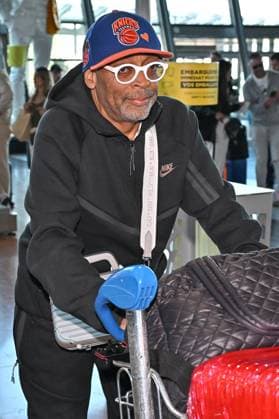 Cannes Spike Lee At Nice Airport JR Spike Lee arriving at Nice airport ahead 78th Cannes Film Festival in Nice, France on May, 23, 2025. Photo by Julien Reynaud APS-Medias ABACAPRESS.COM Nice France  Copyright: xReynaudxJulien APS-Medias ABACAx