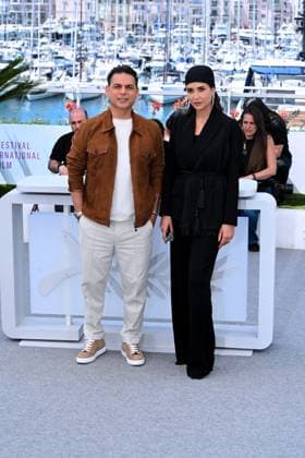 Cannes, 78th Cannes Film Festival 2025, Photocall film: Zan O Bacheh (Woman And Child) In the photo: Parinaz Izadyar, Payman Maadi  Copyright: xTerenghi Ipax xipa-agency.netx xPoolxPhotoxEventsx05x IPA_Agency_IPA58125019