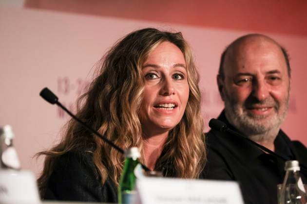 78eme Festival International du Film de Cannes Press conference for the film La venue de lavenir 78th Cannes International Film Festival Press conference for the film The Coming of the Future 445009 2025 05 23 Cannes France De France, Cécile  Copyright: xIvankaxVoisinx xStarfacex STAR_445009_038