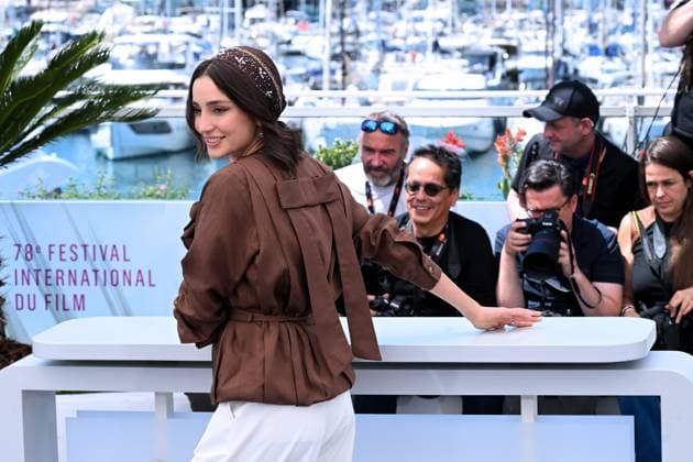 Cannes, 78th Cannes Film Festival 2025, Photocall film: Zan O Bacheh (Woman And Child) In the photo: Soha Niasti  Copyright: xTerenghi Ipax xipa-agency.netx xPoolxPhotoxEventsx05x IPA_Agency_IPA58125347