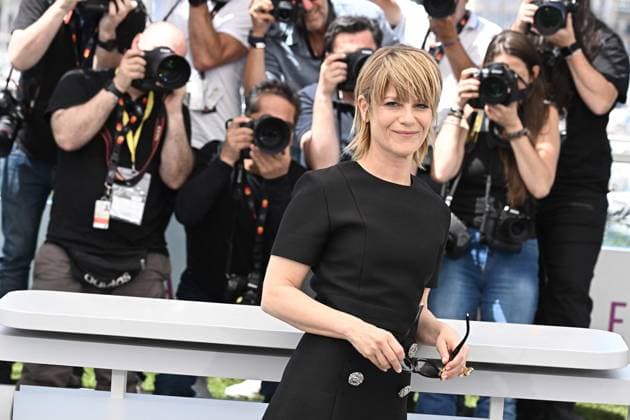 RECORD DATE NOT STATED Cannes - Moi Qui T Aimais Photocall Marina Fois posing during the Moi Qui T Aimais photocall at the 78th annual Cannes Film Festival at Palais des Festivals on May 23, 2025 in Cannes, France. Photo by David Niviere ABACAPRESS.COM Cannes France  Copyright: xNivierexDavid ABACAPRESS.COMx