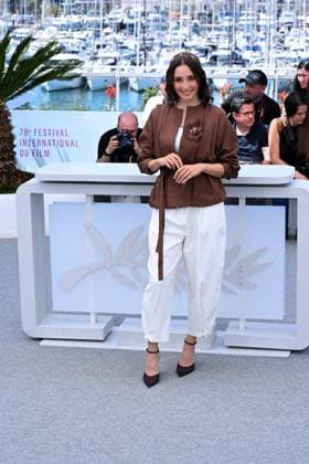Cannes, 78th Cannes Film Festival 2025, Photocall film: La venue de l avenir Cannes, 78th Cannes Film Festival 2025, Photocall film: Zan O Bacheh (Woman And Child) In the photo: Soha Niasti Cannes France  Copyright: xIPA ABACAx