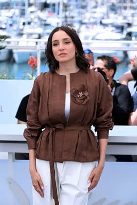 Cannes, 78th Cannes Film Festival 2025, Photocall film: La venue de l avenir Cannes, 78th Cannes Film Festival 2025, Photocall film: Zan O Bacheh (Woman And Child) In the photo: Soha Niasti Cannes France  Copyright: xIPA ABACAx