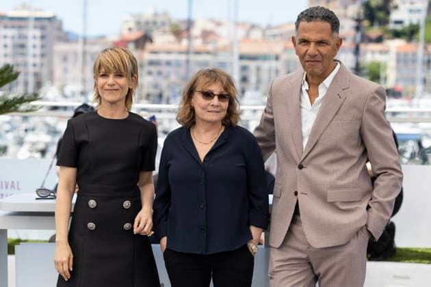 Photocall du film Moi Qui T Aimais lors du 78ème Festival International du Film de Cannes Marina Foïs, la réalisatrice Diane Kurys, Roschdy Zem au Photocall du film Moi Qui T Aimais lors du 78ème Festival International du Film de Cannes, le 23 mai 2025 Jacovides Moreau Bestimage Photocall for Moi Qui T Aimais at the 78th Cannes International Film Festival, on May 23th, 2025 Cannes France  Copyright: xJACOVIDES-MOREAUx xBESTIMAGExJACOVIDES-MOREAUx xBESTIMAGEx