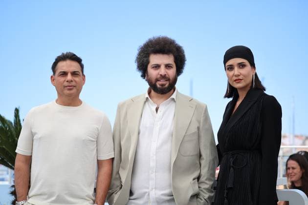 Zan O Bacheh (Woman And Child) Photocall at the 78th Annual Cannes Film Festival Parinaz Izadyar, Saeed Roustaee and Payman Maadi - Zan O Bacheh (Woman And Child) Photocall at the 78th Annual Cannes Film Festival in Cannes, France on May 23, 2025.  Copyright: x Chassery+Courdjix