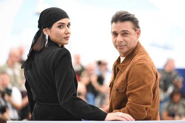 Cannes Woman And Child Photocall AM Parinaz Izadyar and Payman Maadi attending the Zan O Bacheh (Woman And Child) Photocall in Cannes, France on May 23, 2025 as part of the 78th Cannes Film Festival. Photo by Aurore Marechal ABACAPRESS.COM Cannes France  Copyright: xMarechalxAurore ABACAx