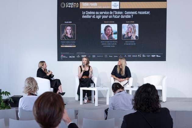 Conference Cinema at the service of the ocean how to tell, awaken and act for a sustainable future as part of the 10th Semaine du Cinéma Positif at the 78th Cannes International Film Festival Rosalie Mann, Alexandra Cousteau and Estelle Lefébure Conference Cinema at the service of the ocean how to tell, awaken and act for a sustainable future , on the CNC beach, as part of the 10th Semaine du Cinéma Positif at the 78th Cannes International Film Festival, le 23 mai 2025 This year, the Positive Cinema Prize was awarded to the film Jeunes Mères by the Dardenne brothers Olivier Borde Bestimage Conference Cinema at the service of the ocean how to tell, awaken and act for a sustainable future , on the CNC beach, as part of the 10th Positive Cine Copyright: xOLIVIERxBORDEx xBESTIMAGExOLIVIERxBORDEx xBESTIMAGEx