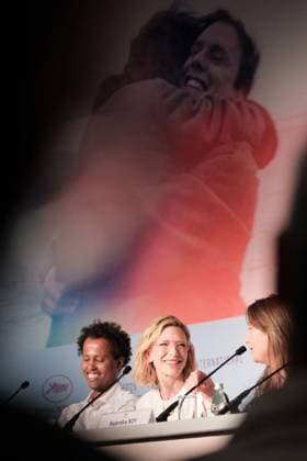 78eme Festival International du Film de Cannes The 78th Annual Cannes Film Festival The Displacement Film Fund Press Conference 445029 2025 05 23 Cannes France Blanchett, Cate Harawe, Mo  Copyright: xFranckxBoutonnetx xStarfacex STAR_445029_034