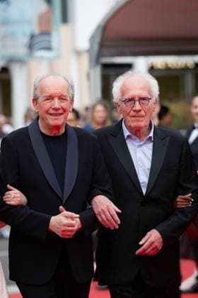 Cannes - The Young Mother Home Red Carpet Jean-Pierre Dardenne, Luc Dardenne attend the The Young Mother s Home (Jeunes Meres) red carpet at the 78th annual Cannes Film Festival at Palais des Festivals on May 23, 2025 in Cannes, France. Photo by Shootpix ABACAPRESS.COM Cannes France  Copyright: xShootPix ABACAx