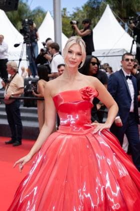 Cannes - The Young Mother Home Red Carpet Jordyn Denning attends the The Young Mother s Home (Jeunes Meres) red carpet at the 78th annual Cannes Film Festival at Palais des Festivals on May 23, 2025 in Cannes, France. Photo by Shootpix ABACAPRESS.COM Cannes France  Copyright: xShootPix ABACAx