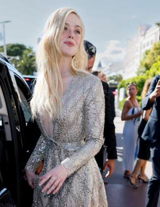 Cannes Elle Fanning leaves Hotel Martinez MP Elle Fanning leaves Hotel Martinez to attend an official screening ahead the 78th annual Cannes Film Festival on May 23, 2025 in Cannes, France. Photo by Marco Piovanotto ABACAPRESS.COM  Copyright: xPiovanottoxMarco ABACAx