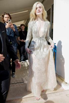 Cannes Elle Fanning leaves Hotel Martinez MP Elle Fanning leaves Hotel Martinez to attend an official screening ahead the 78th annual Cannes Film Festival on May 23, 2025 in Cannes, France. Photo by Marco Piovanotto ABACAPRESS.COM  Copyright: xPiovanottoxMarco ABACAx