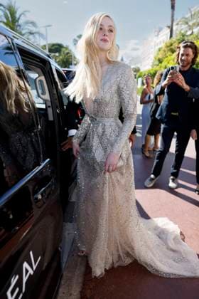 Cannes Elle Fanning leaves Hotel Martinez MP Elle Fanning leaves Hotel Martinez to attend an official screening ahead the 78th annual Cannes Film Festival on May 23, 2025 in Cannes, France. Photo by Marco Piovanotto ABACAPRESS.COM  Copyright: xPiovanottoxMarco ABACAx