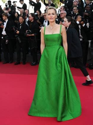 Cannes, 78th Cannes Film Festival 2025 - Evening 11 - Red Carpet of the Film THE MASTERMIND In the photo Gillian Anderson  Copyright: xSimonexComix xipa-agency.netx xPoolxPhotoxEventsx05x IPA_Agency_IPA58138281