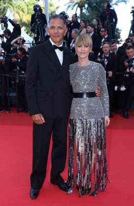 Cannes - The Mastermind Red Carpet Roschdy Zem and Marina Foïs attends the The Mastermind red carpet at the 78th annual Cannes Film Festival at Palais des Festivals on May 23, 2025 in Cannes, France. Photo by Jerome Domine ABACAPRESS.COM Cannes France  Copyright: xDominexJerome ABACAx
