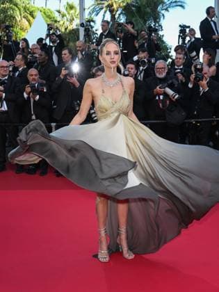 Cannes, 78th Cannes Film Festival 2025 - Evening 11 - Red Carpet of the Film THE MASTERMIND In the photo leonie Hanne  Copyright: xSimonexComix xipa-agency.netx xPoolxPhotoxEventsx05x IPA_Agency_IPA58140058