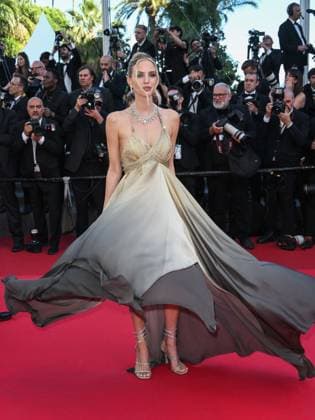 Cannes, 78th Cannes Film Festival 2025 - Evening 11 - Red Carpet of the Film THE MASTERMIND In the photo leonie Hanne  Copyright: xSimonexComix xipa-agency.netx xPoolxPhotoxEventsx05x IPA_Agency_IPA58140068