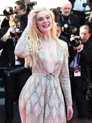Cannes, 78th Cannes Film Festival 2025 - Evening 11 - Red Carpet of the Film THE MASTERMIND. In the photo Elle Fanning  Copyright: xManuelexMangiarottix xipa-agency.netx xPoolxPhotoxEventsx05x IPA_Agency_IPA58140213