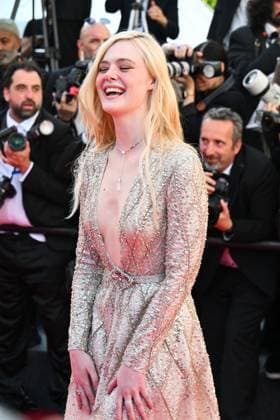 Cannes, 78th Cannes Film Festival 2025 - Evening 11 - Red Carpet of the Film THE MASTERMIND. In the photo Elle Fanning  Copyright: xManuelexMangiarottix xipa-agency.netx xPoolxPhotoxEventsx05x IPA_Agency_IPA58140301