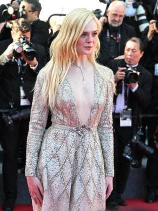 Cannes, 78th Cannes Film Festival 2025 - Evening 11 - Red Carpet of the Film THE MASTERMIND Cannes, 78th Cannes Film Festival 2025 - Evening 11 - Red Carpet of the Film THE MASTERMIND. In the photo Elle Fanning Cannes France  Copyright: xIPA ABACAx