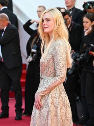 Cannes, 78th Cannes Film Festival 2025 - Evening 11 - Red Carpet of the Film THE MASTERMIND. In the photo Elle Fanning  Copyright: xManuelexMangiarottix xipa-agency.netx xPoolxPhotoxEventsx05x IPA_Agency_IPA58140869