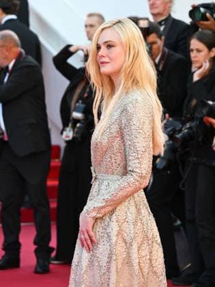 Cannes, 78th Cannes Film Festival 2025 - Evening 11 - Red Carpet of the Film THE MASTERMIND Cannes, 78th Cannes Film Festival 2025 - Evening 11 - Red Carpet of the Film THE MASTERMIND. In the photo Elle Fanning Cannes France  Copyright: xIPA ABACAx
