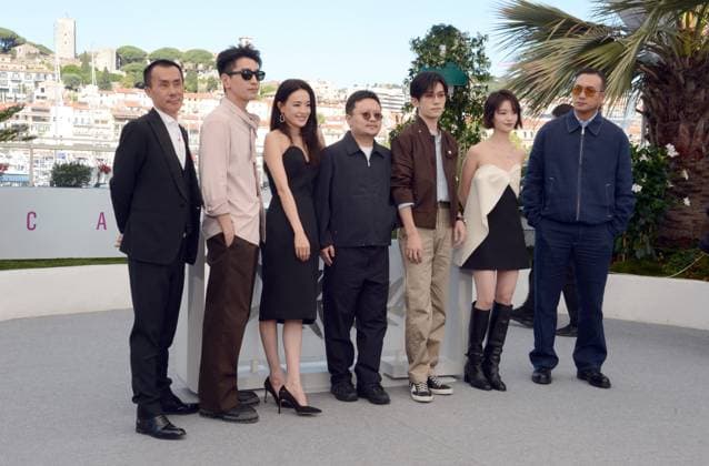 May 23, 2025, Cannes, France: CANNES, FRANCE - MAY 23: (L-R) Yongzhong Chen, Mark Chao, Shu Qi, Gan Bi, Jackson Yee, Gengxi Li and Jue Huang pose during the Resurrection photocall at the 78th annual Cannes Film Festival at Palais des Festivals on May 23, 2025 in Cannes, France. Cannes France - ZUMAi09_ 20250523_zaf_i09_012 Copyright: xFrederickxInjimbertx