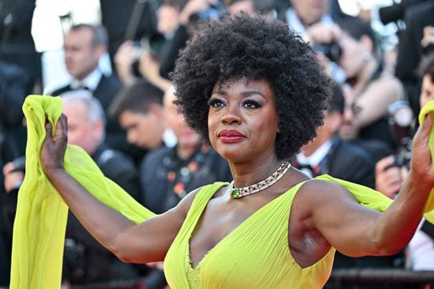 Cannes The Mastermind Screening JR Viola Davis attending the screening of The Mastermind at 78th Cannes Film Festival in Cannes, France on May, 23, 2025. Photo by Julien Reynaud APS-Medias ABACAPRESS.COM Cannes France  Copyright: xReynaudxJulien APS-Medias ABACAx