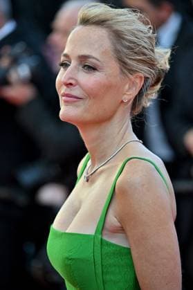 Cannes The Mastermind Screening JR Gillian Anderson attending the screening of The Mastermind at 78th Cannes Film Festival in Cannes, France on May, 23, 2025. Photo by Julien Reynaud APS-Medias ABACAPRESS.COM Cannes France  Copyright: xReynaudxJulien APS-Medias ABACAx