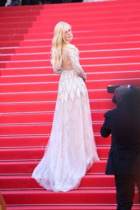78eme Festival International du Film de Cannes Montée des marches du film The Masterlmind 78th International Cannes Film Festival Red carpet for The Mastermind movie 445037 2025 05 23 France Fanning, Elle  Copyright: xIvankaxVoisinx xStarfacex STAR_445037_054