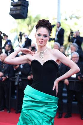 78eme Festival International du Film de Cannes Montée des marches du film The Masterlmind 78th International Cannes Film Festival Red carpet for The Mastermind movie 445037 2025 05 23 France Rocha, Coco  Copyright: xIvankaxVoisinx xStarfacex STAR_445037_068